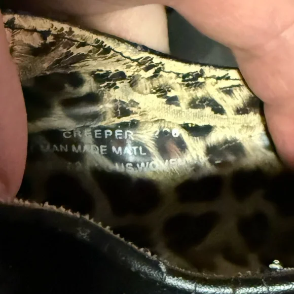 Demonia Black Platform Creeper 206 Size 9 - Picture 10 of 10